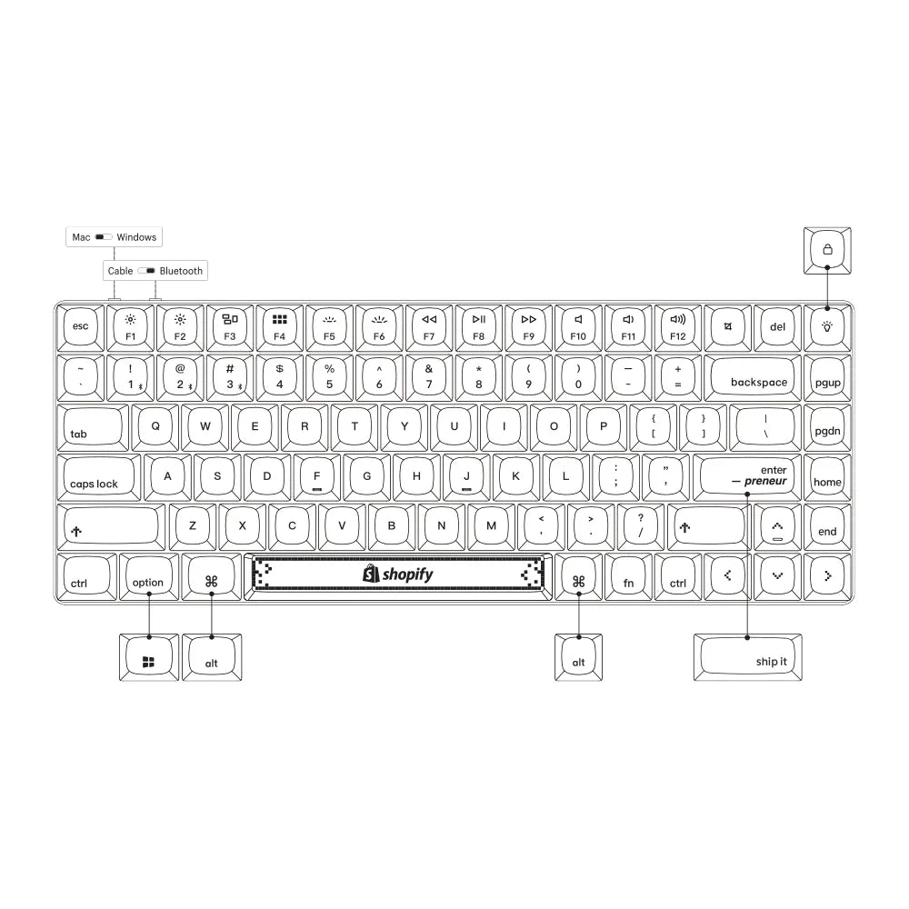 Shopify Keyboard K3 Pro