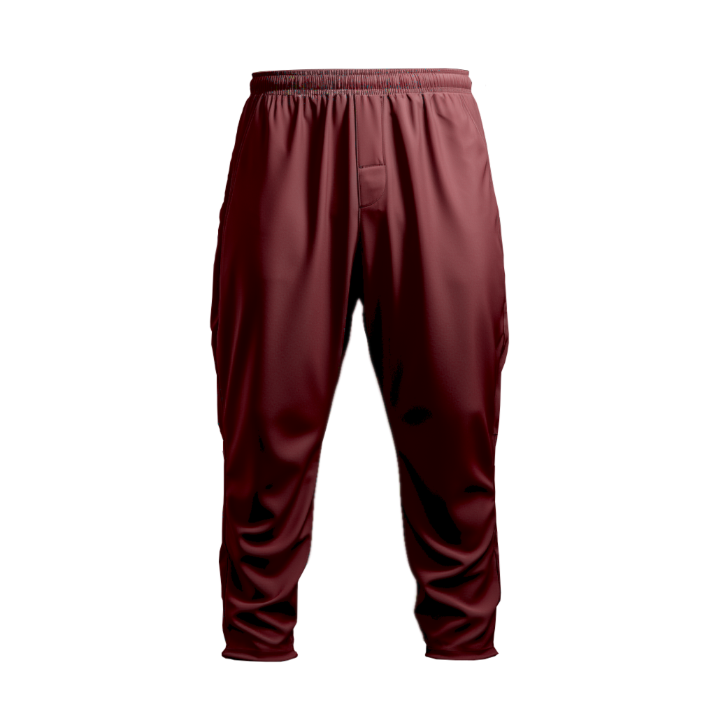 Gym Pants: Relaxed Red Short