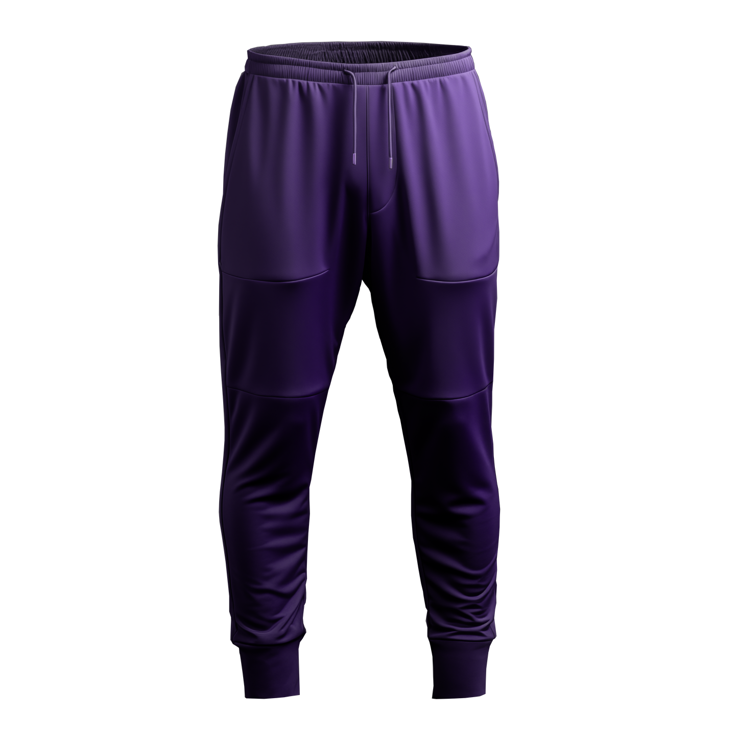Gym Pants: Slim Purple Regular
