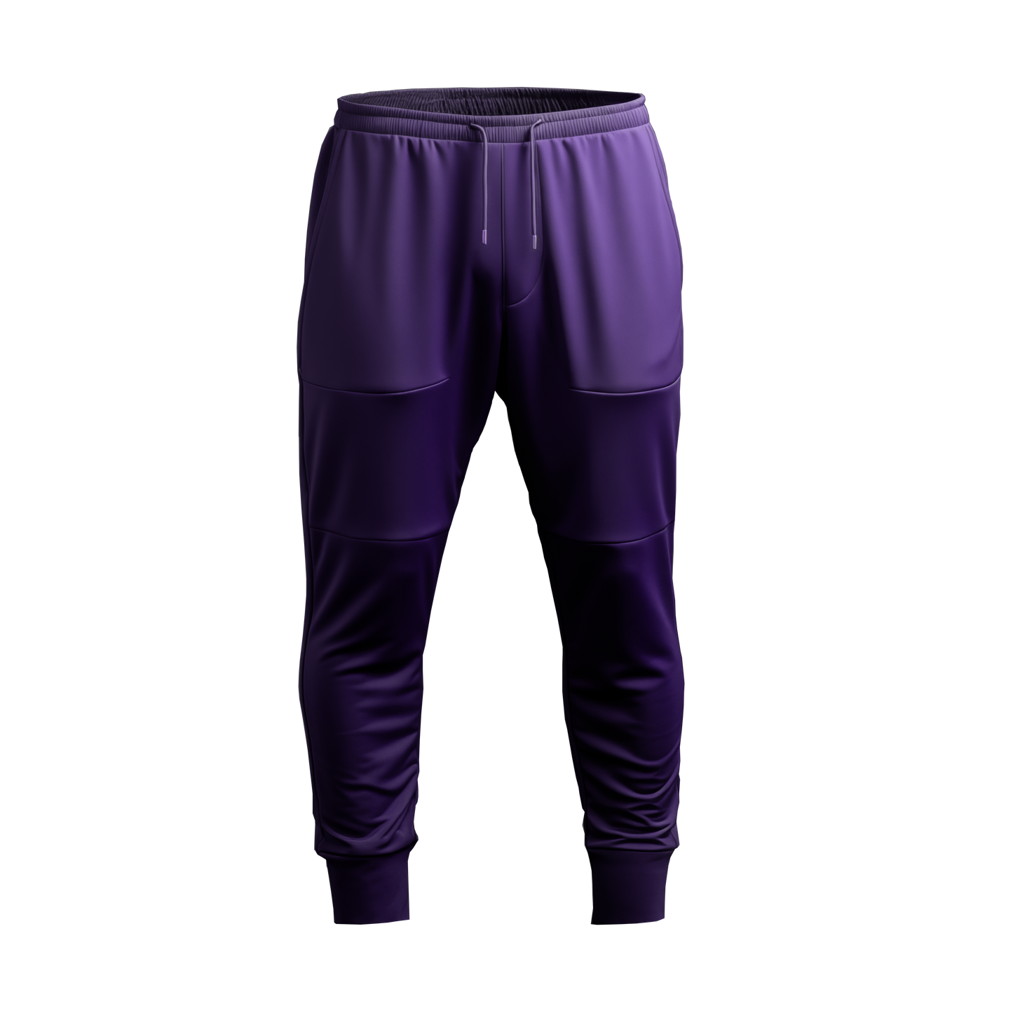 Gym Pants: Slim Purple Short