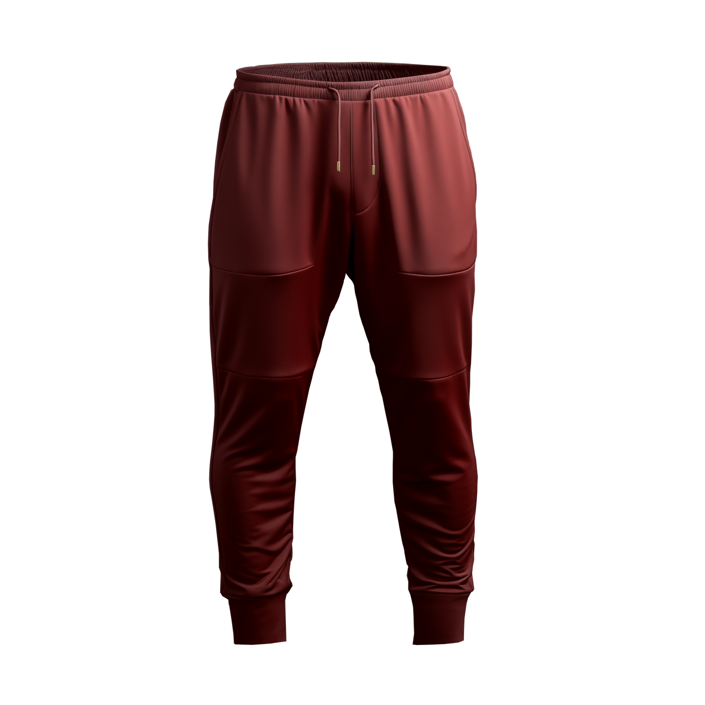 Gym Pants: Slim Red Short