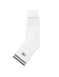 Nobody's Child - White London Rib Socks