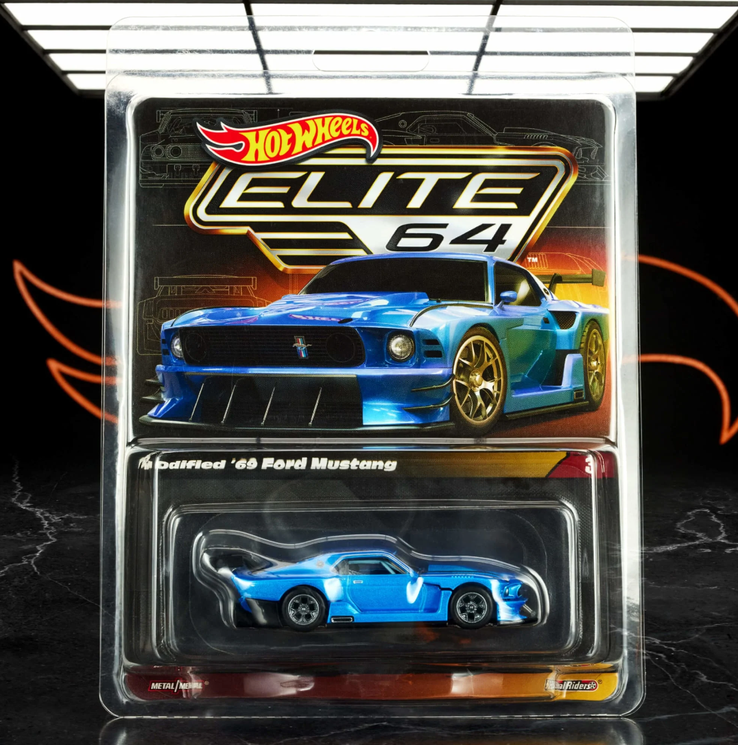 Hot Wheels HWC Elite 64 Series Modified ’69 Ford Mustang