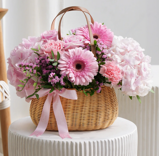 Pretty in Pink Basket