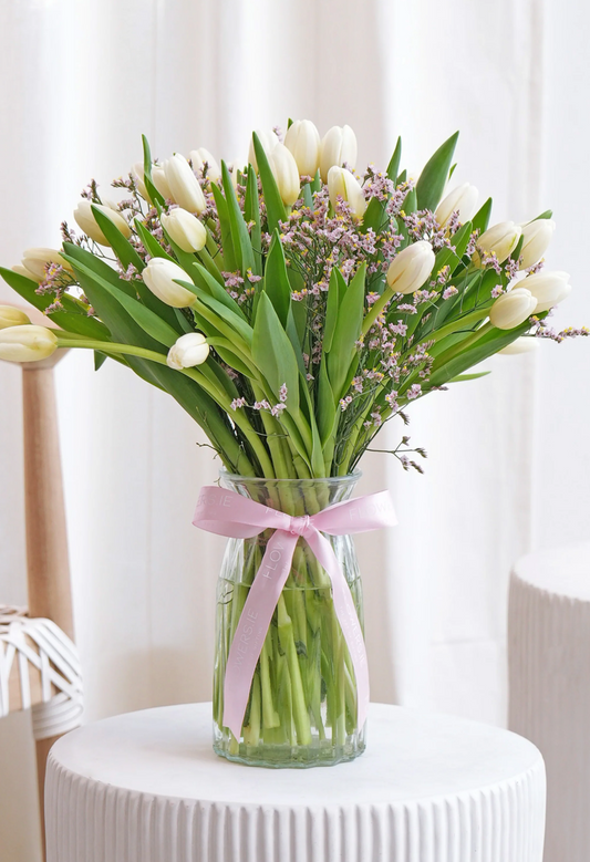 White Tulips