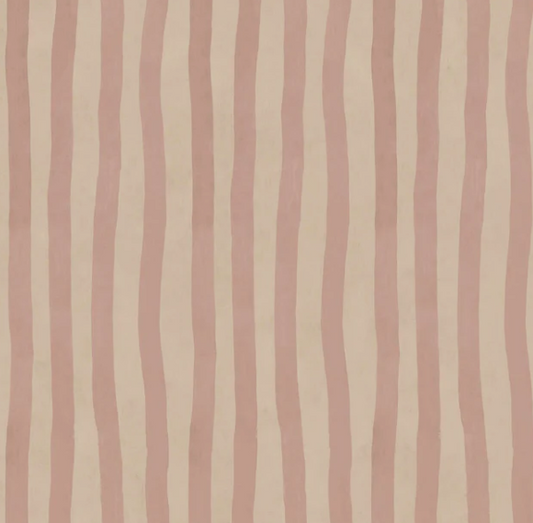 ARTIST'S STRIPE Wallpaper - Sakura & Astrantia