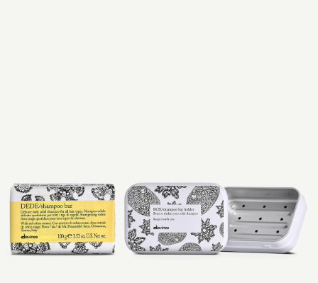 Davines Shampoo bar + Case