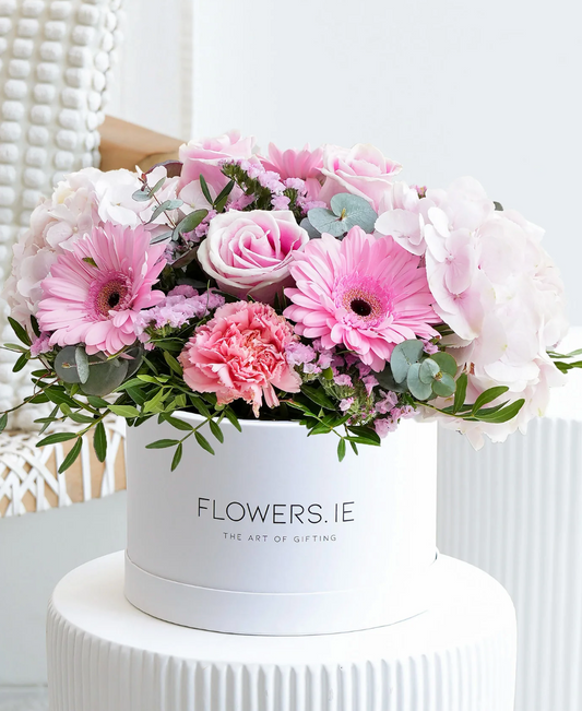 Pretty in Pink Hat Box