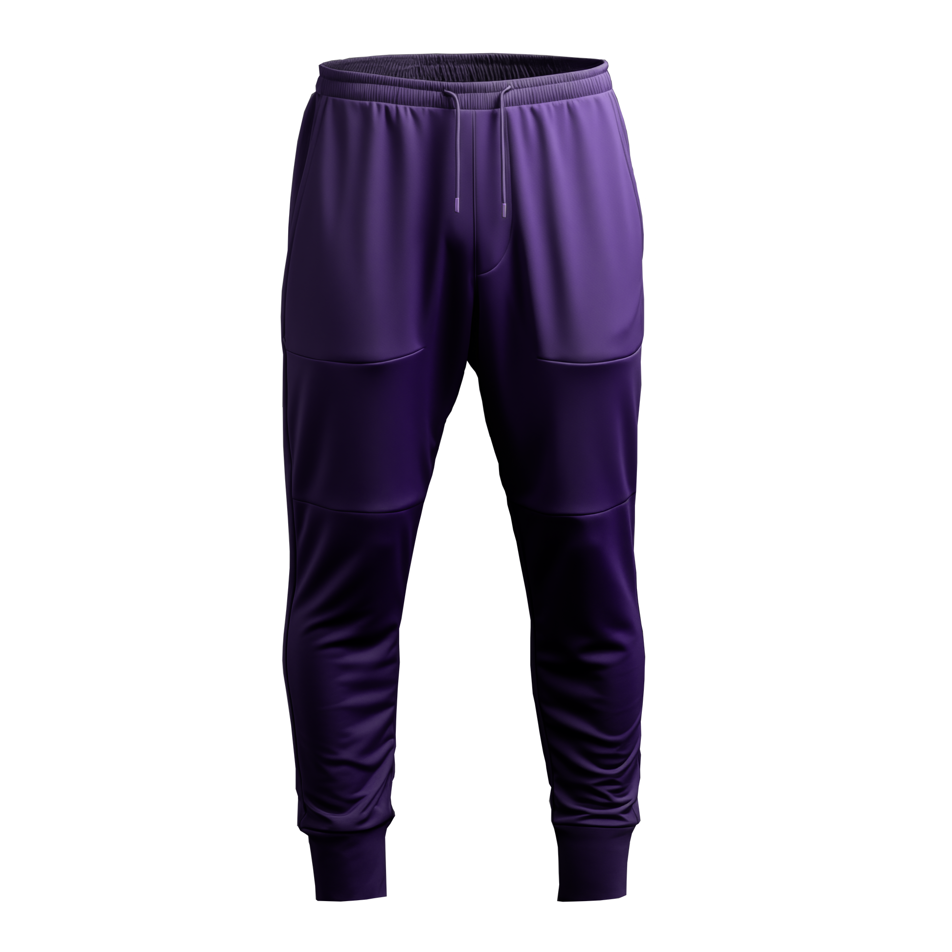 Gym Pants: Slim Purple Regular