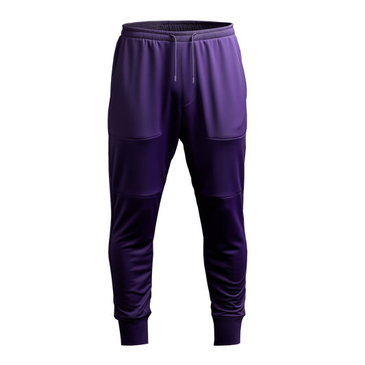 Gym Pants: Slim Purple Regular