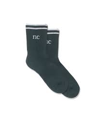 Nobody's Child - Green London Rib Socks